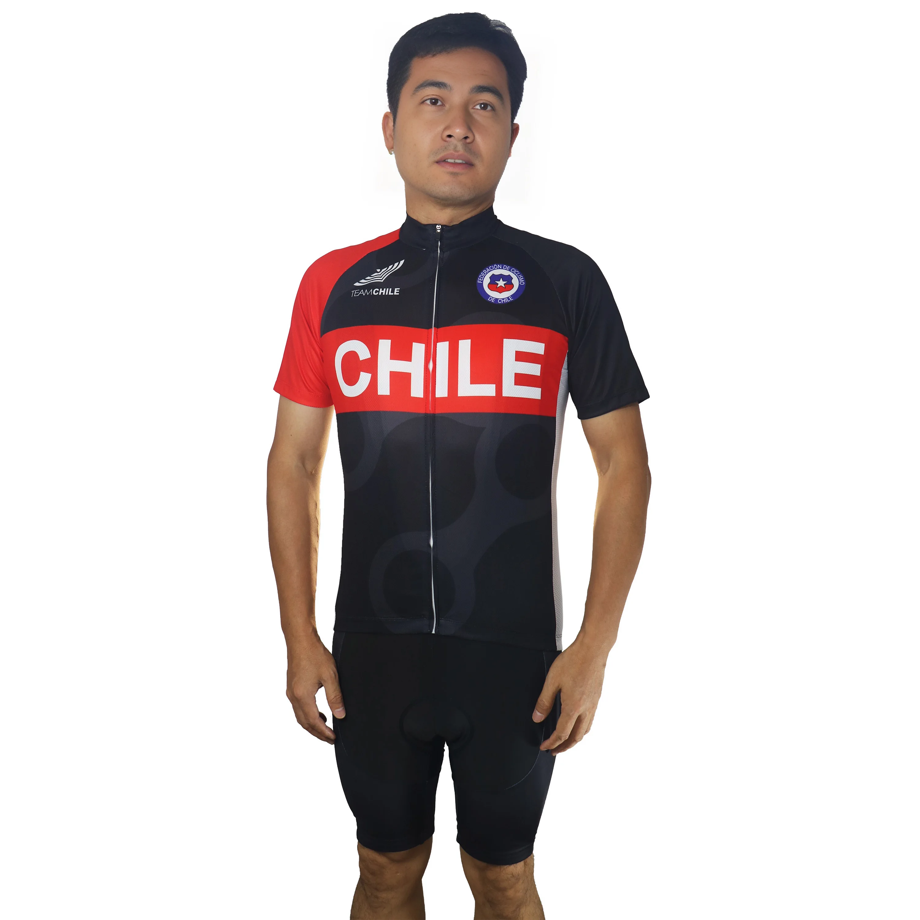 

Cycling Jersey Chile, MTB Sport Shirt, Cycling Jacket, Motocross Road Short, Chilean MTB Bike Clothes, Moisture Wicking Top