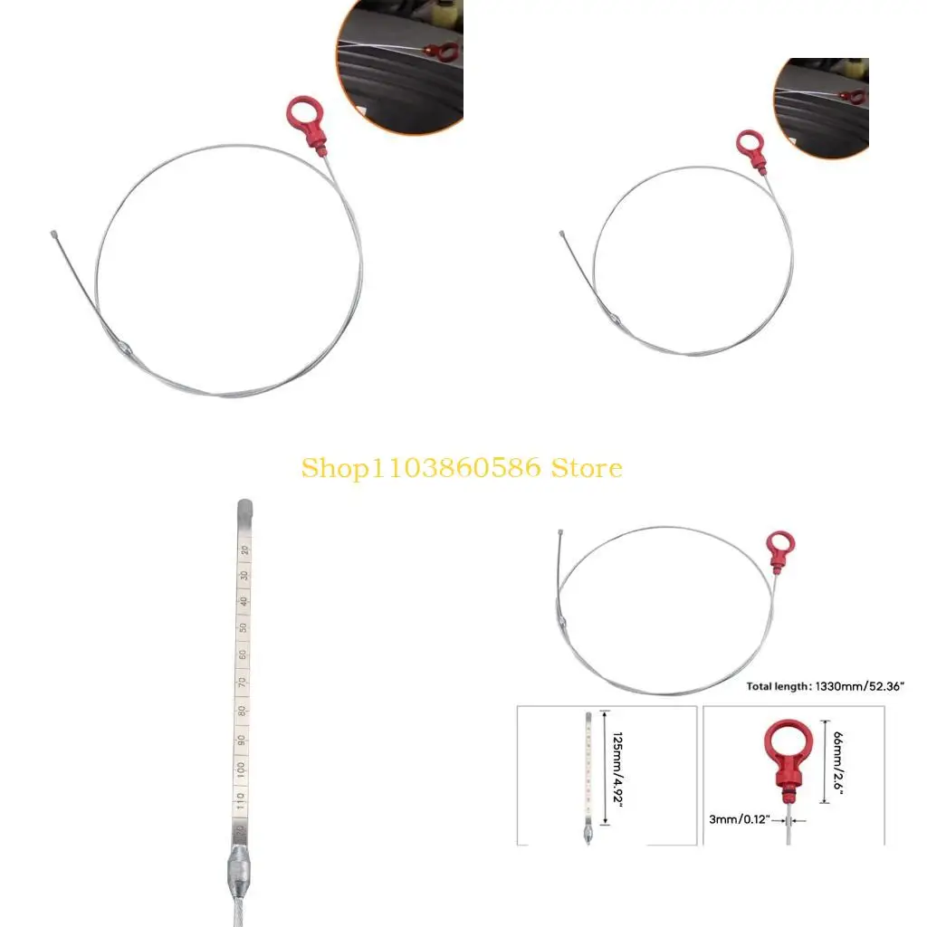 

242A Transmission Dipstick Auto Oil Gauge Ruler Check Dipstick for 8863B 9336A 917327