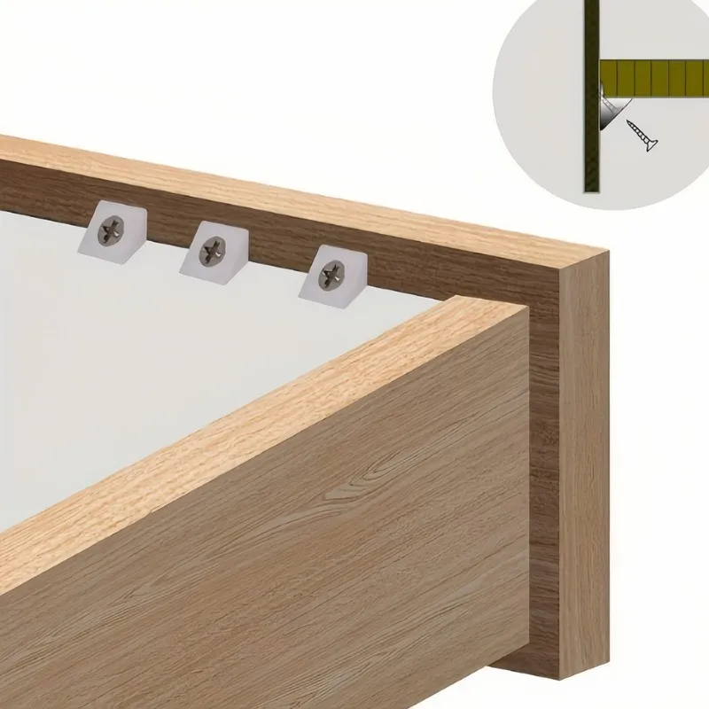 Set of 60 Drawer Wedges, Reinforce Sagging Drawers and Furniture Bases, Easy Installation, Reusable Home Repair Tool