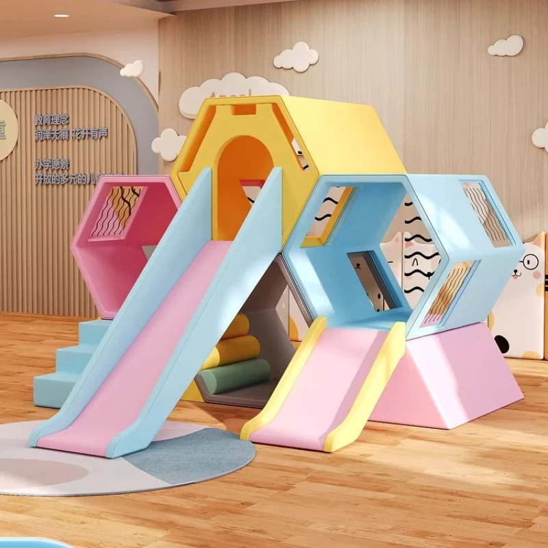 

Honeycomb Slide Kindergarten Early Education Center Software Combination Sensory Integration Training Equipment Large