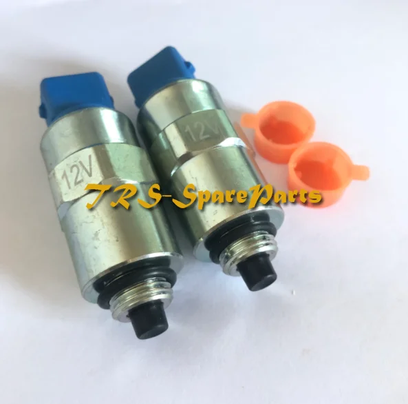 2pcs 12V Fuel Pump Solenoid 716/30255 71630255 for JCB 2CX 2CXL 3C 3CX 4CX