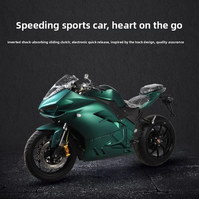 WB  2026 fastest speed 180 km/h 10000 watt electric sports motorcycle racing adult powerful dual motor electric motorcycle 110-2