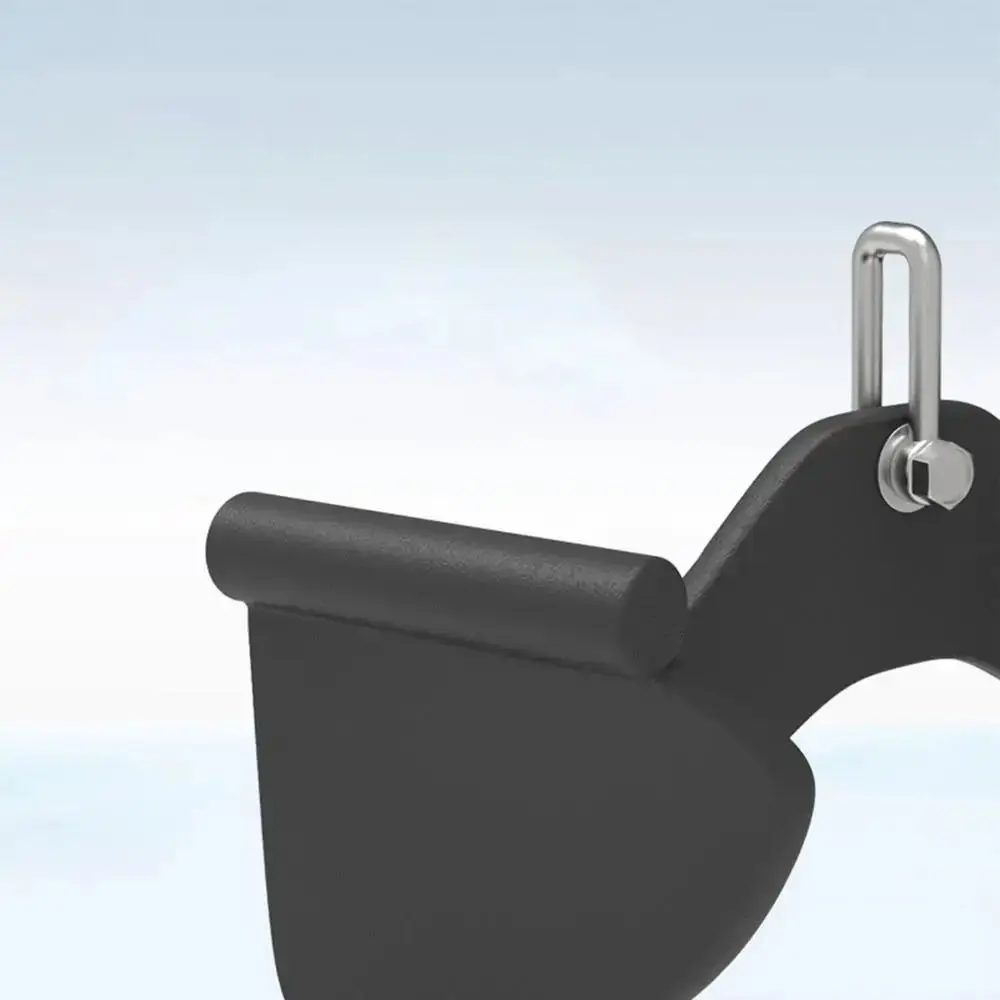 مقبض صف العضلات الخلفي من الجيل الثاني يناسب معدات الصالة الرياضية المضادة للانزلاق وقضيب السحب وقبضة PVC الاحترافية #3