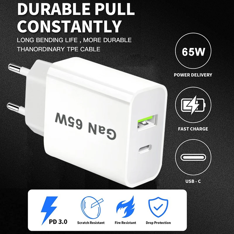65W Gan Usb C Charg… - image