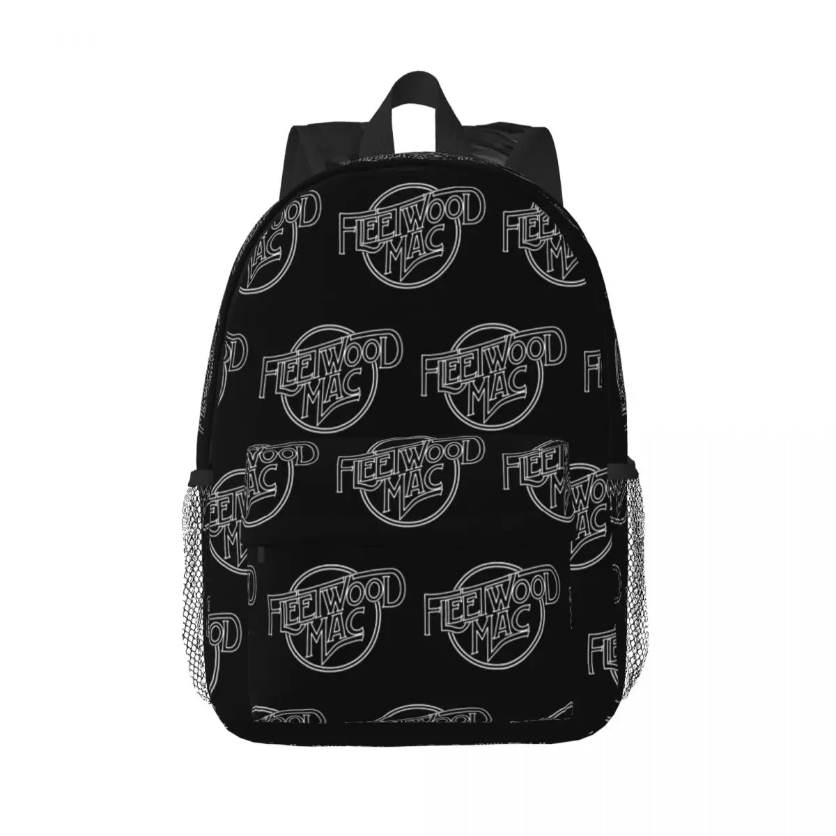 

Classic Fleetwood Mac Logo Backpack Hot Sale Daypack Large Capacity Boys Girls BookBag Shoulder Bags for Men Kids School Bag
