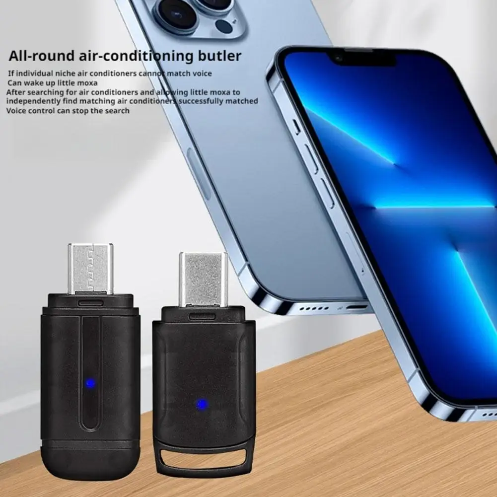 محول وحدة تحكم عن بعد صغيرة تعمل بالأشعة تحت الحمراء للهواتف الذكية التي تعمل بنظام Android، تحكم عالمي صغير بالأشعة تحت الحمراء الكل في مكيف هواء واحد