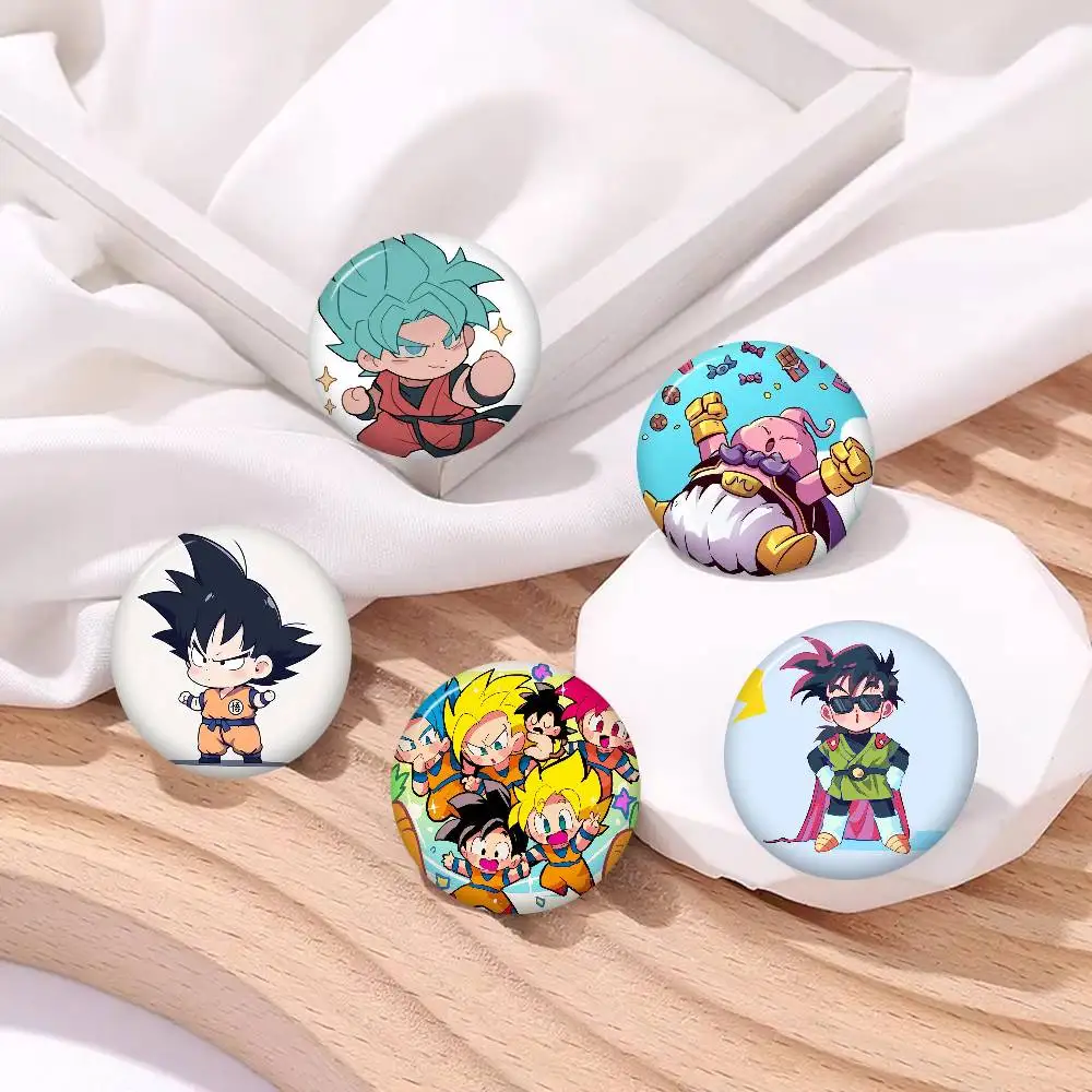 Anime Game Dragon Ball New Brooches Soft Button Pin Funny Silly Gnarpy On A Skateboard Meme Badge Gamer Collection Gifts