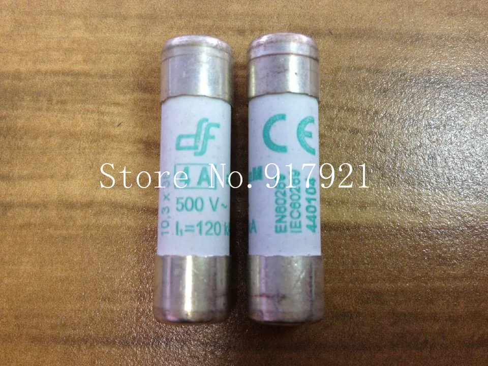 [ZOB] Spain's DF 440104 4A fuse 10.3X38MM 500V aM 120KA genuine original  --20PCS/LOT