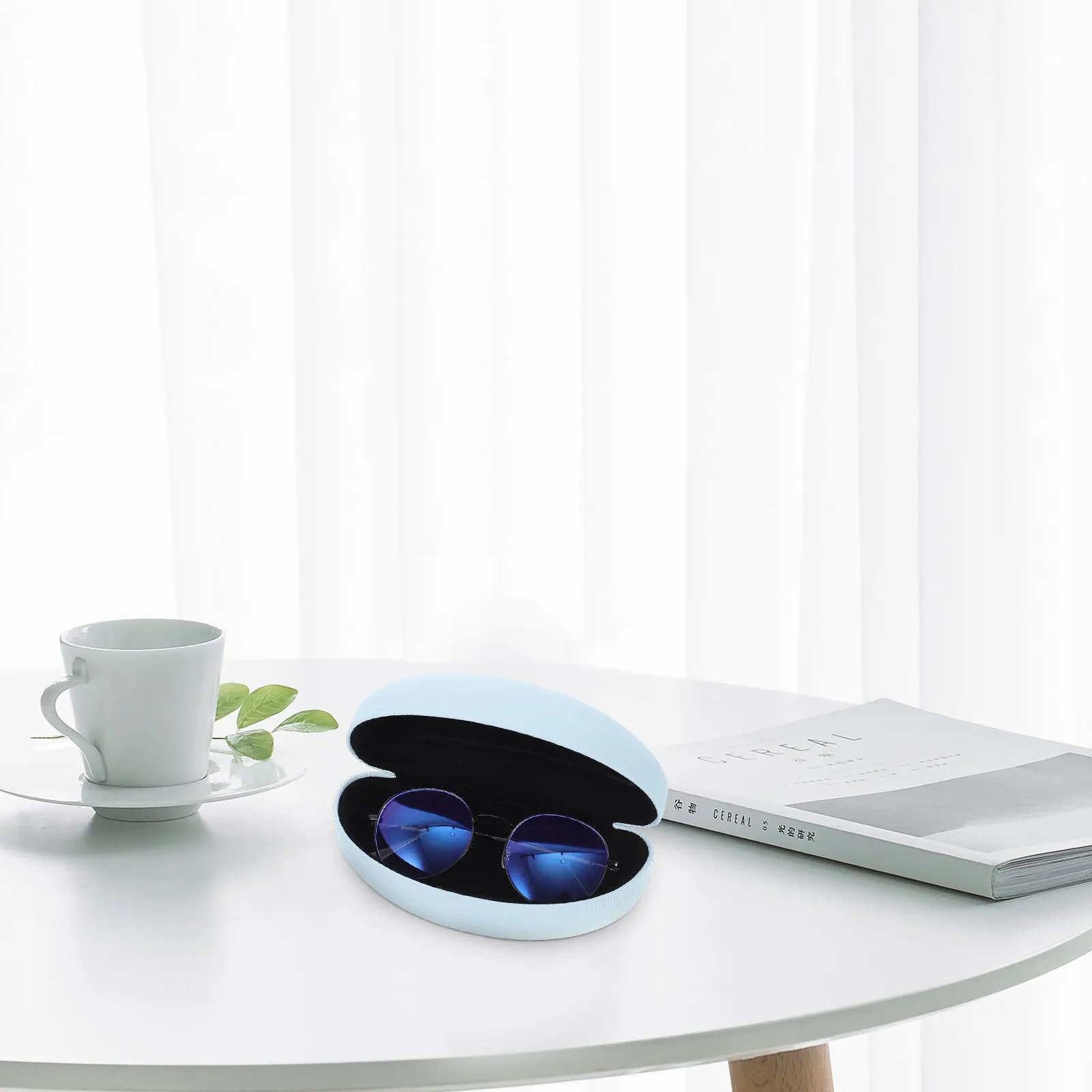 

Glasses Case Portable Eyewear ganizer Drop Resistant Hard Shell Box Lightweight Durable Comfortable Storage Travel