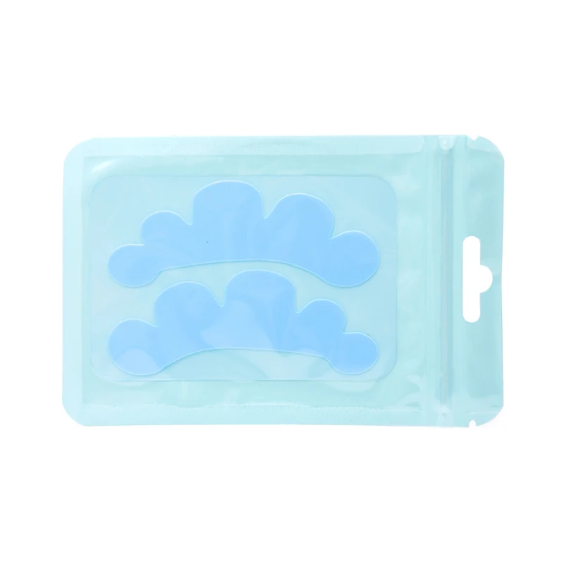 New 1Pairs Reusable Silicone Eyelash Perm Pad Shield Lash Extension Lifting Patch Anti-wrinkle Eye Mask Makeup Tools