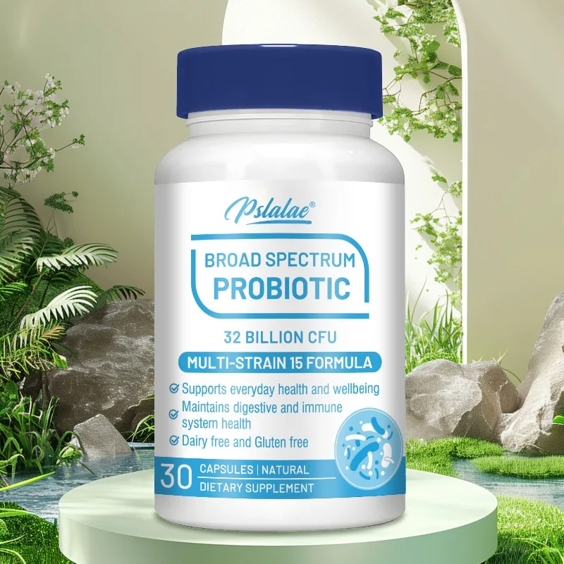 

Broad Spectrum Probiotics - Helps Soothe Gastrointestinal Discomfort, Maintain A Healthy Digestive, Metabolism, Boost Immunity