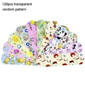 120pcs transparent