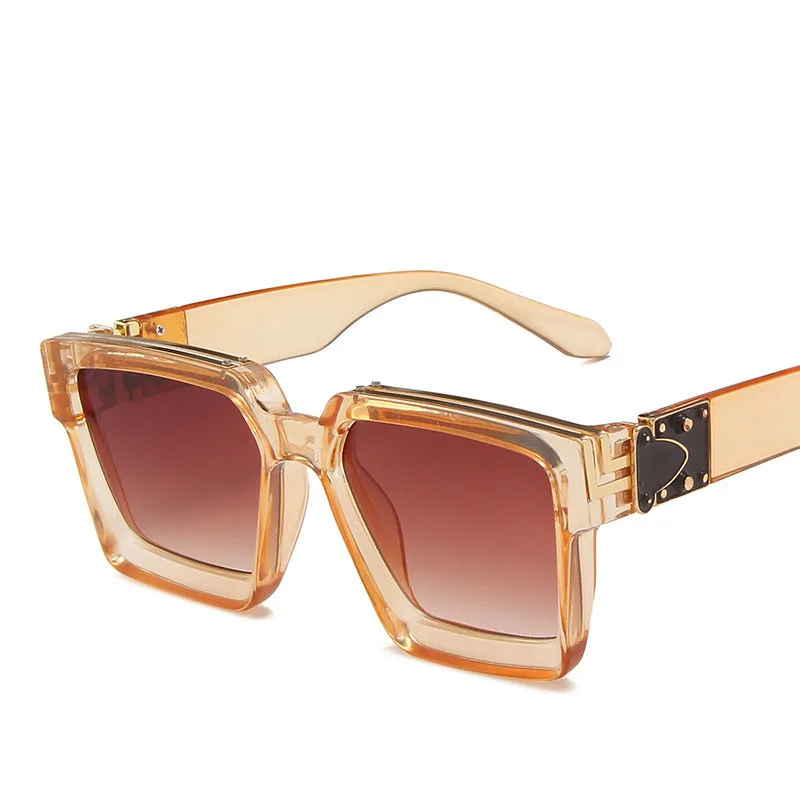 Fashion Style Designer Sunglasses Men Women Square Shape Stylish Sun glasses for Men Women European American Female Sunglass