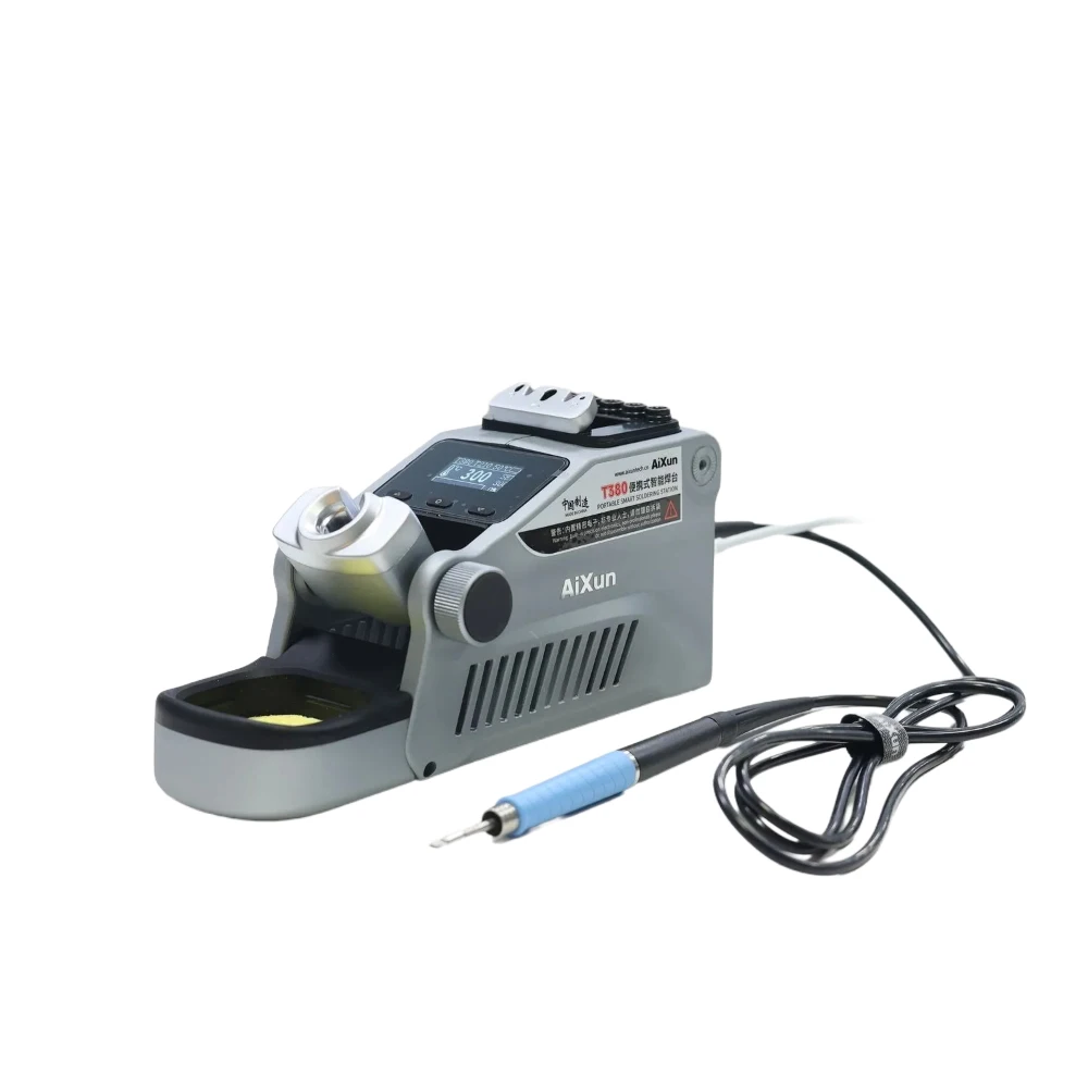 

Aixun T380 Portable Smart Soldering Station Built in Battery Facilitating Movable Soldering Supports AI Voice Central Control