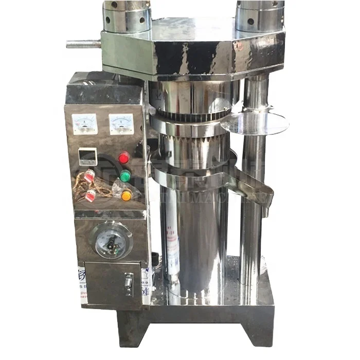 Newest Large Capacity Cold Press Cocoa Butter Hydraulic Oil Presser /hydraulic Sesame Oil Press Machine