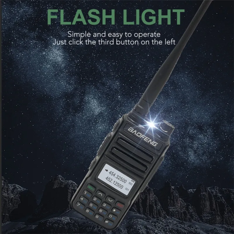 Baofeng BF-UV13 جهاز اتصال لاسلكي مزدوج الجزء P15 جهاز اتصال لاسلكي خارجي مدني جولة ذاتية القيادة راديو FM صغير baofeng uv 13