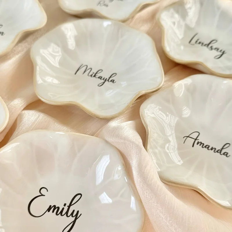 Prato de anel personalizado pa - Ceramic Trinket Dish avaliação e preço