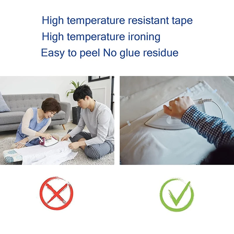 Nastro per trasferimento termico da 4 rotoli, nastro resistente al calore per sublimazione del calore su bicchiere, tazze da caffè, 10MM/20MM X33M(108Ft) Blu