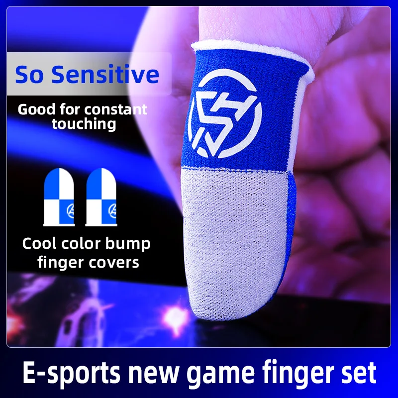 

New luminous three color puzzle game finger cover sensitive and breathable e-sports live streaming host finger cover