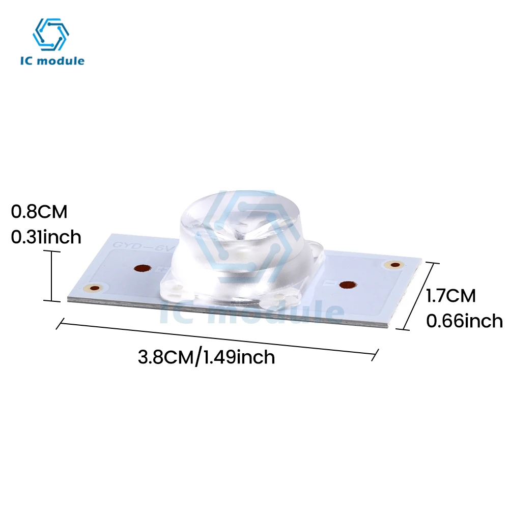 3V 6V SMD Lamp Beads With Optical Lens Fliter for 32-65 inch LED TV Repair With 2M Cable LED Backlight Strip Accessories