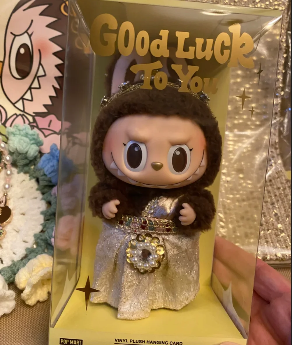 

100% AUTHENTIC POP MART LABUBU Good Luck To You Vinyl Plush Doll - Thailand Exclusive Edition Special Doll Collectors Decor Gift
