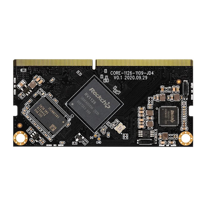 Smartfly Core-1126-JD4 NPU 2.0Tops Rockchip RV1126 integrates NEON and FPU RISC-V MCU 1GB / 2GB DDR4 supports Buildroot+QT OS