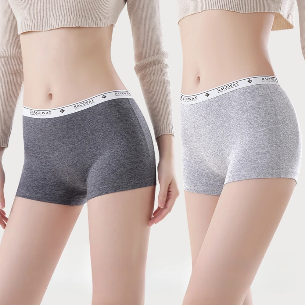 

Комплект из 4 шт. женских спортивных шорт-боксеров больших размеров, защитные шорты, женские шорты с надписями, бесшовные новые мягкие трусики для женщин