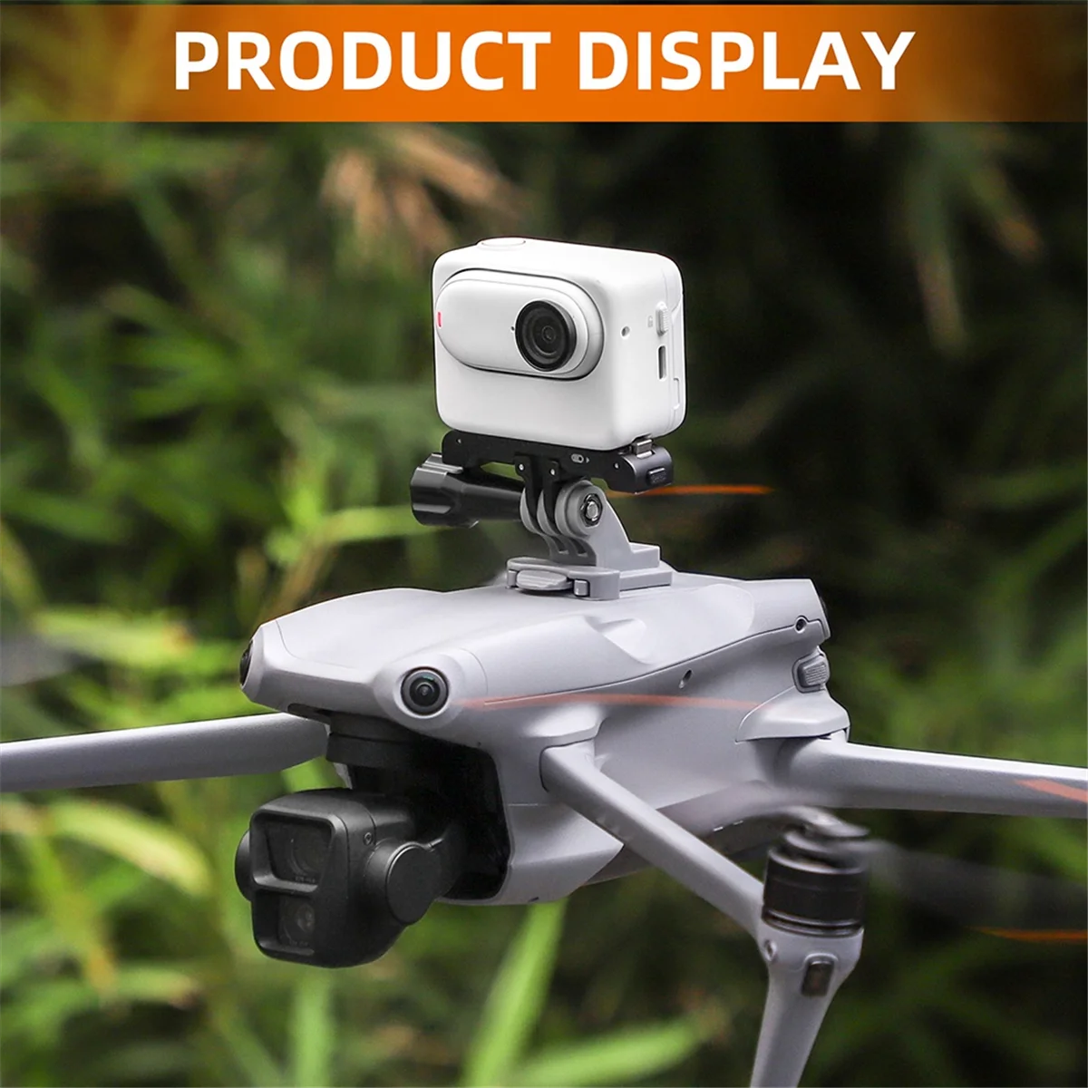 SUNNYLIFE for Air 3 Mount GoPro12/Insta360 GO3 Sports Camera Bracket_BSH