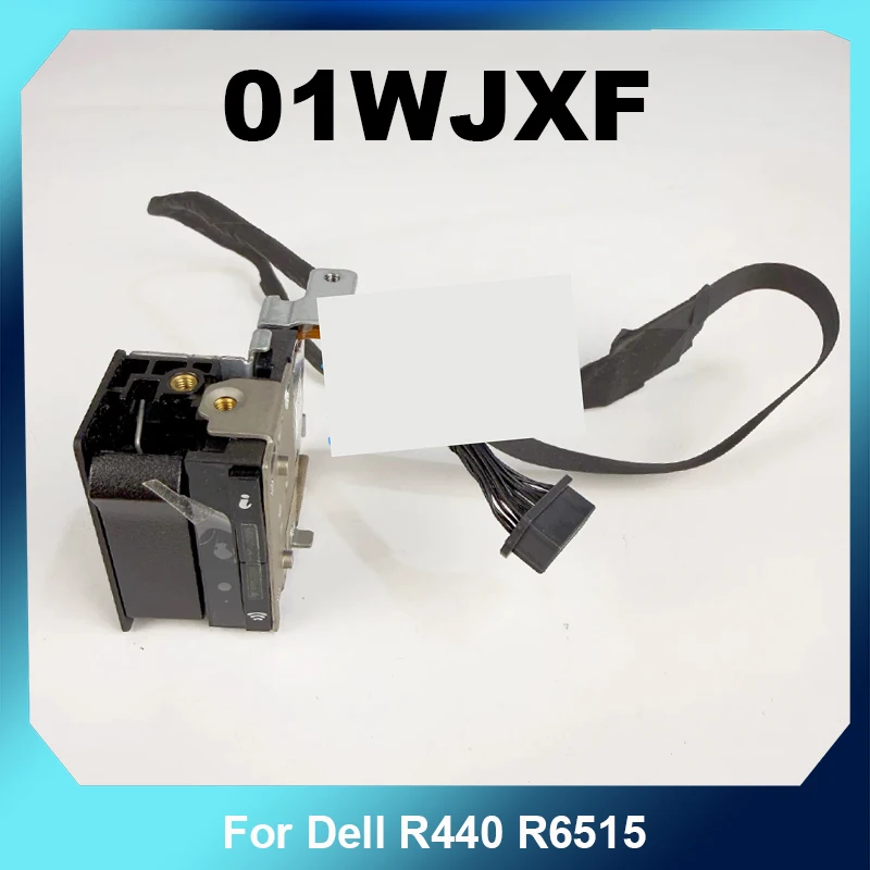 01WJXF Left QSync Control Panel with Cable Attached to Left For Dell R440 R6515 1WJXF