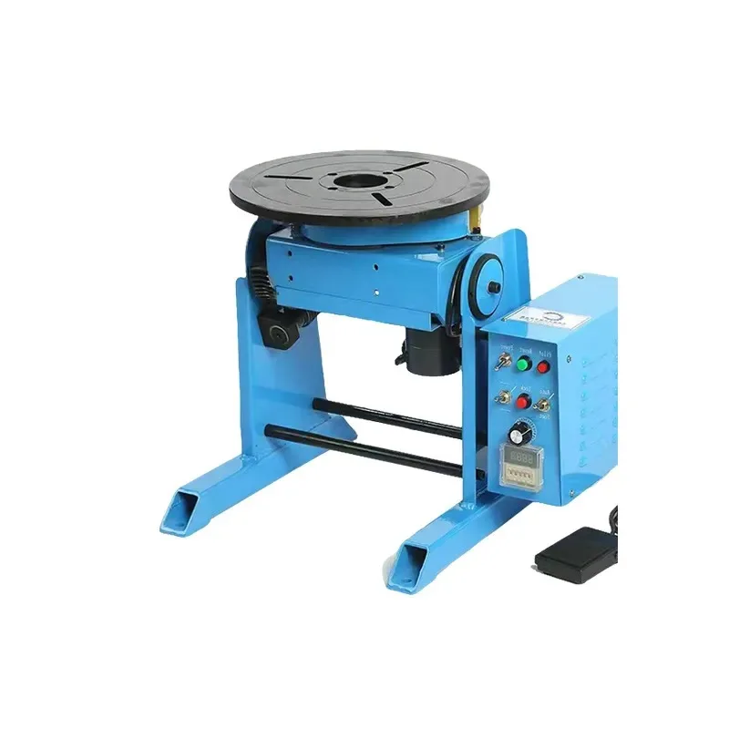 30Kg positioner automatic welding rotary table small positioner flange argon arc welding pipe welding turntable