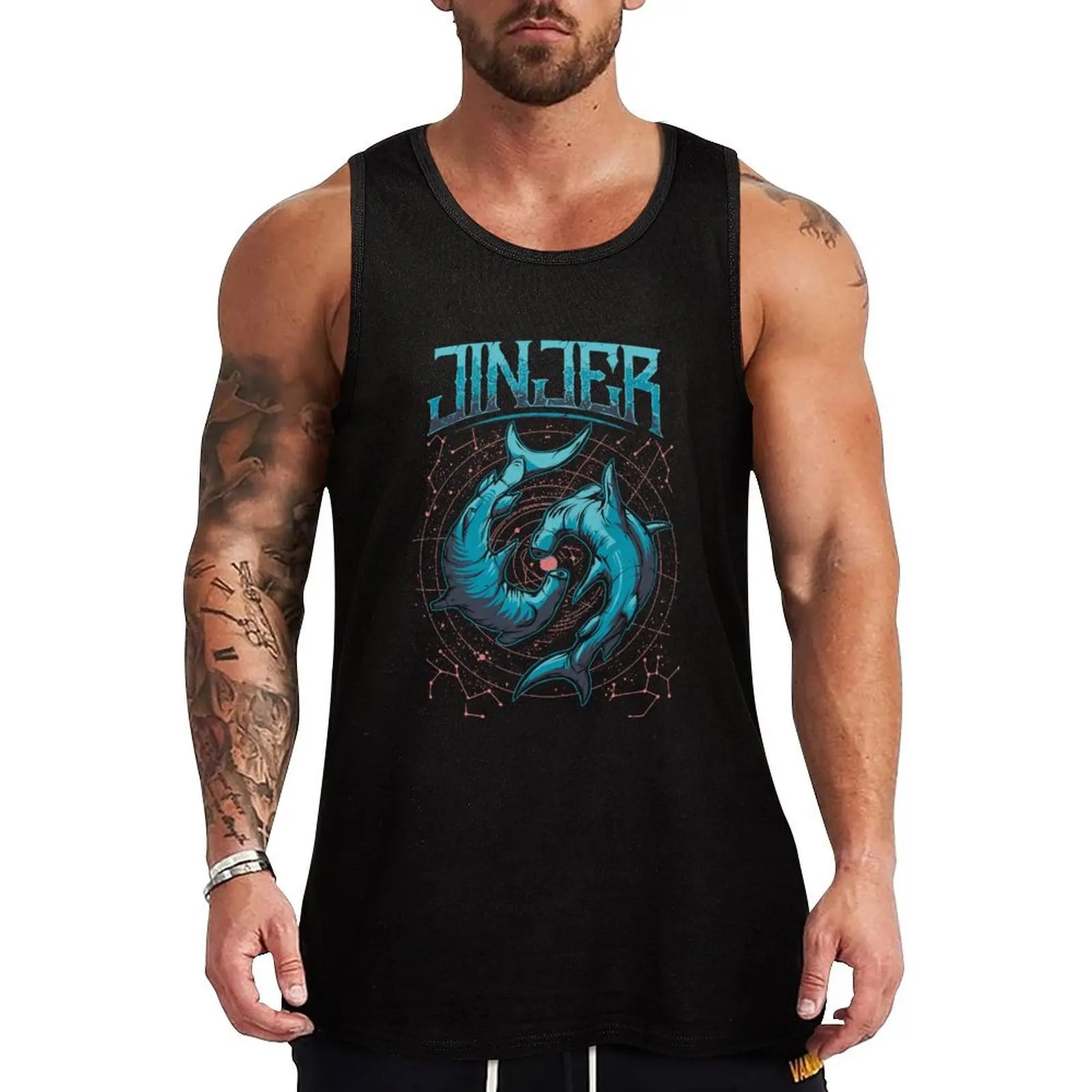 

Metalcore Jinjer Tank Top Body man Men's summer clothes gym accessories man