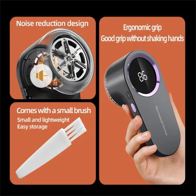 

2025 New Sweater Cleaning Supplies Removes Lint Collect Crumbs Plastic with Extra 6 Blades Clothes Rollers Household Items