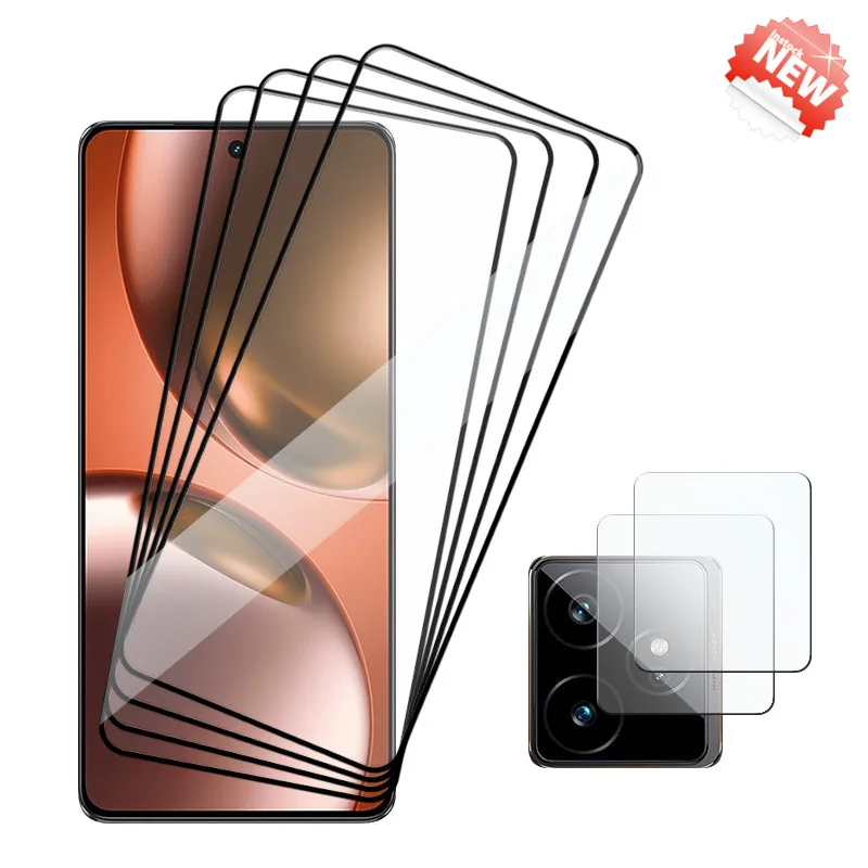 

Full Glue Glass For Realme GT7Global Screen Protector 9H Anti-Scratch Front Phone film For Realme GT 7 Soft Fiber Camera film