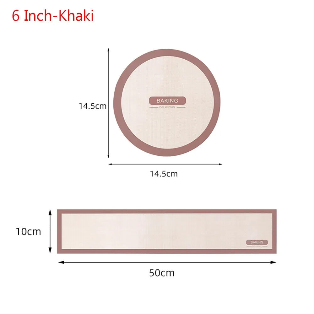 

Silicone Cake Baking Mat Nonstick High Temperature Resistant Cake Pan Liner Easy To Release Baking Pan Liner