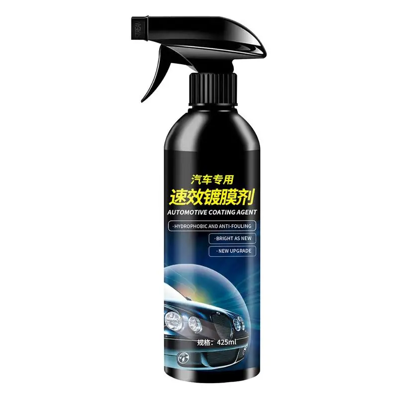 Car Coating Spray 425ml Rinse Free Auto Scratch Remover Spray High Protection Coating For RV SUV Mini Van Truck RV Sports Car