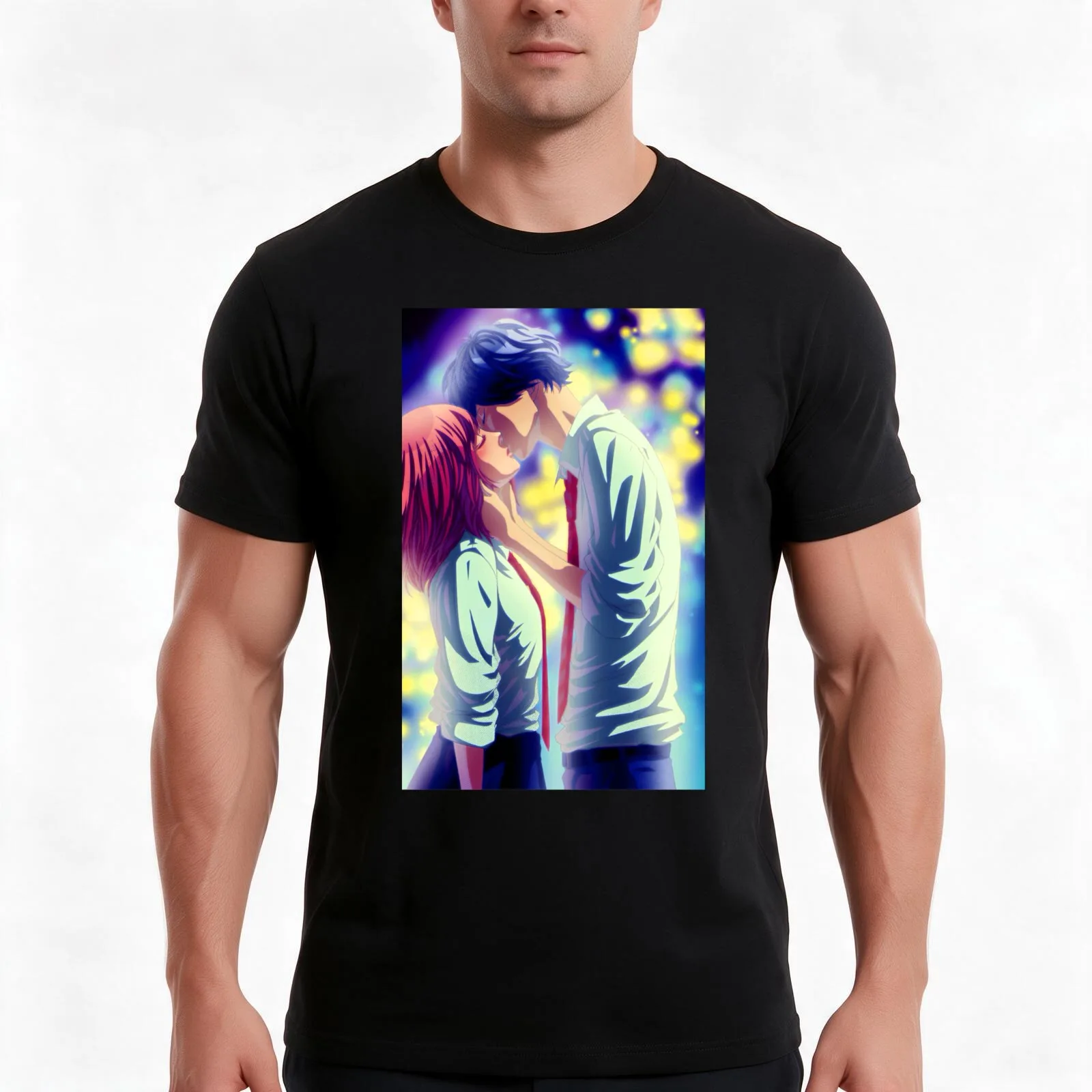 Kou mabuchi Tshirt - futaba yoshioka Sticker -Ao Haru Ride Manga T-Shirt Summer Casual Cotton Tee Oversized Streetwear Tops