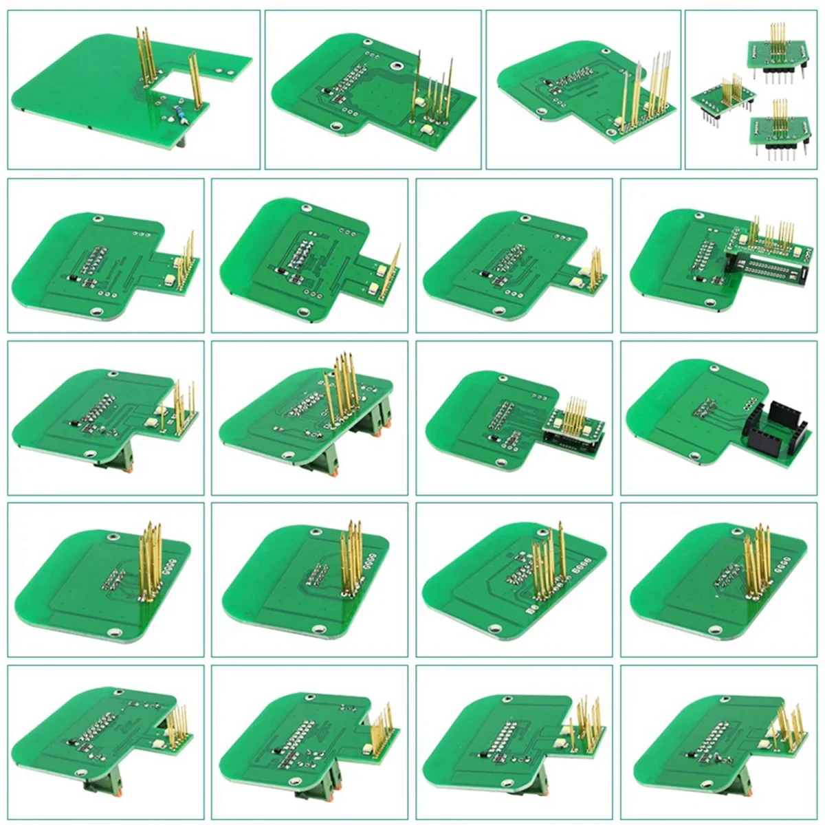 #654V OBD 22pcs BDM Programming Adapter Full Set for KTAG KESS FGTECH BDM ECU Programming BDM100 Probe Adapters (Photo Color)