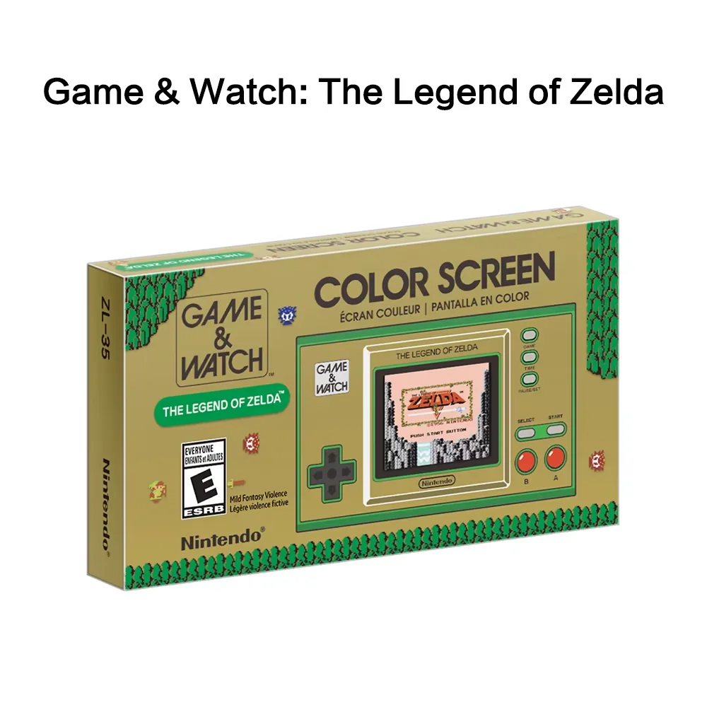 Nintendoゲームセット Nintendo Game & Watch The Legend of Zelda 3 Series Defining Games