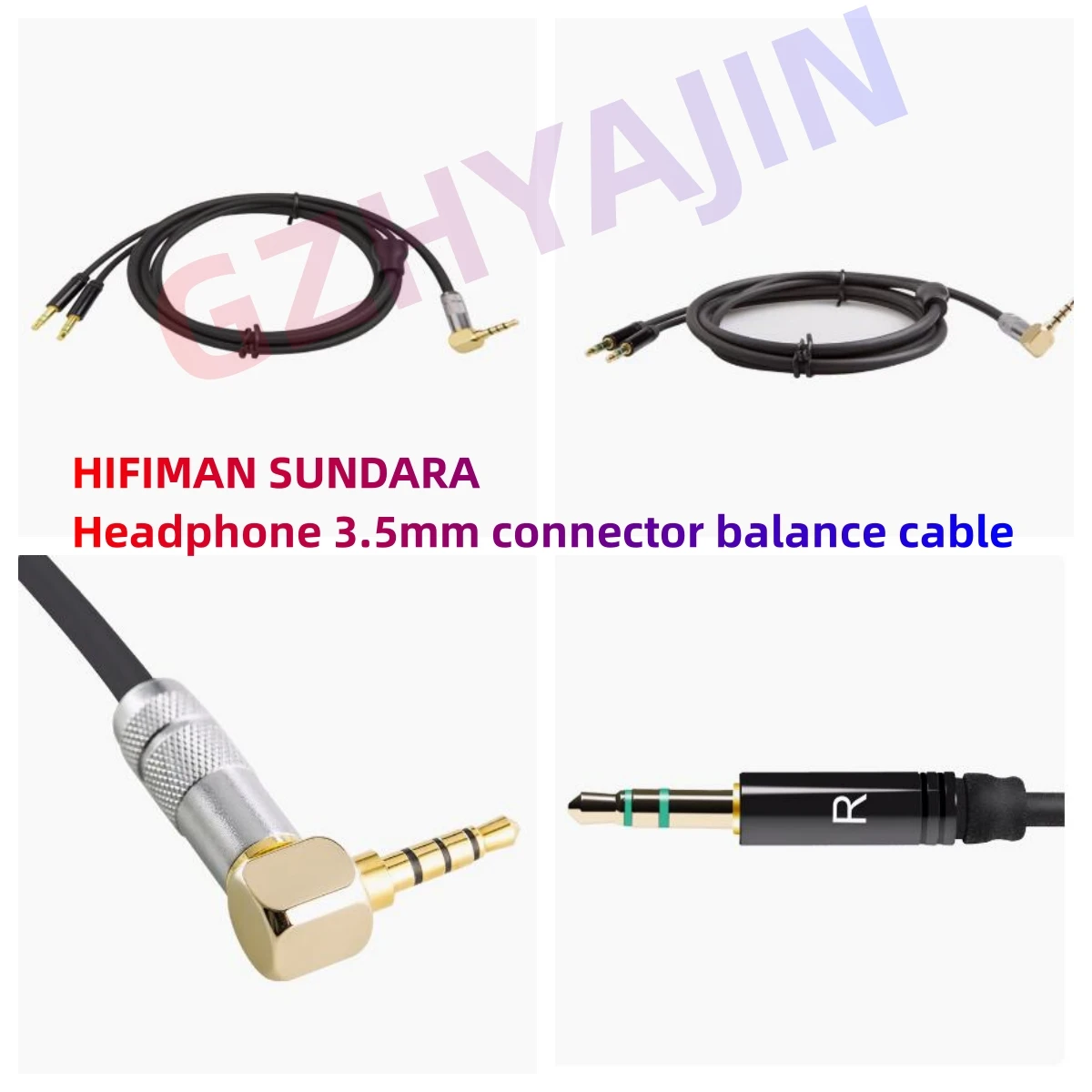 HIFIMAN SUNDARA headphone 3.5mm connector balance cable