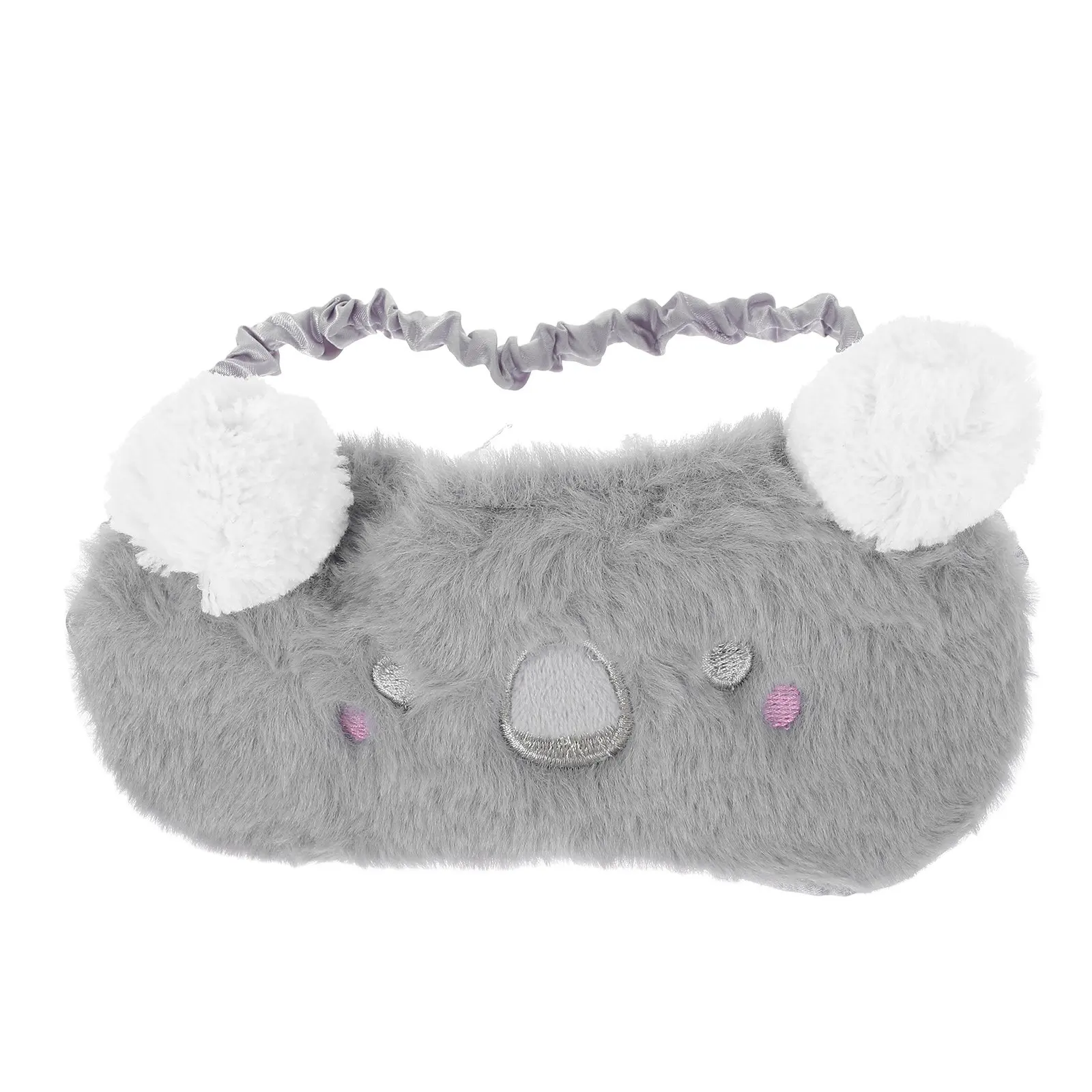 Adorable Cartoon Animal Eye Mask Gentle Skin Friendly Comfortable Sleep Cover Effective Light Blocking Portable for Women Teens
