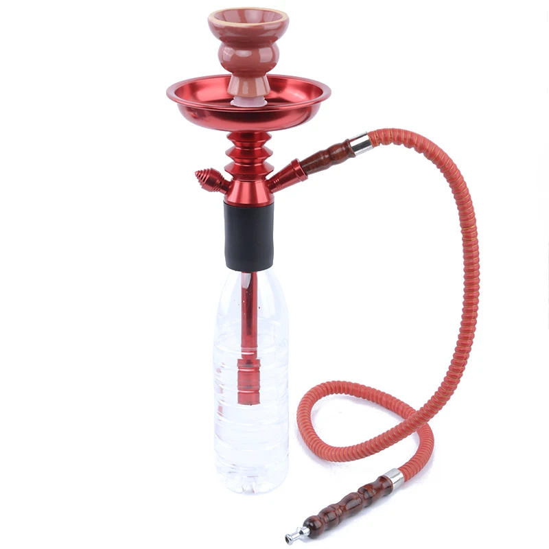 Aluminium Shisha Smoking Water Pipe Hookah Top Flavor Device Narghile Bottle Stem Kit Arab Waterpipe Sheesha Instrument Hookha