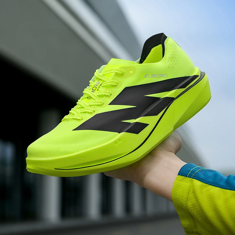 Men's Fashion Versatile Comfortable Lightweight Running Shoes with Cushioning Technology and Carbon Plate, Unisex Competitive Ru