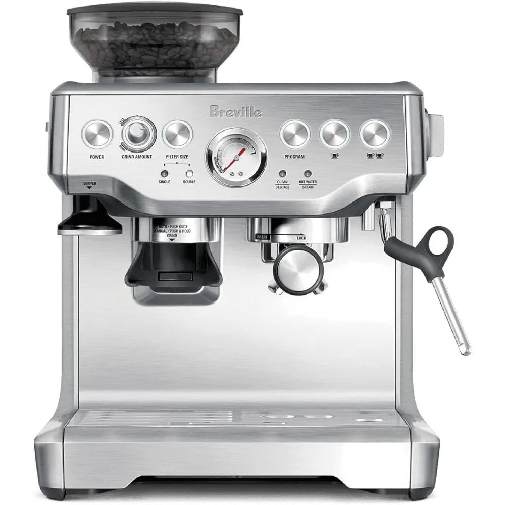 Barista Express Espresso Machine, aço inoxidável escovado