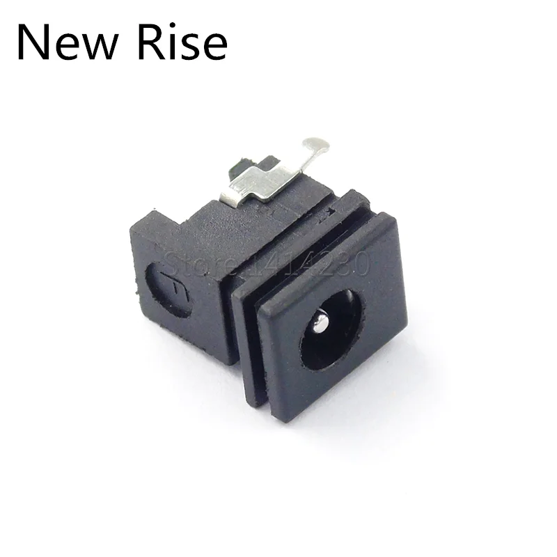 10PCS Horizontal DC Power Socket DC-039 5.1x1.65mm 3Pin DC Charging Port 5.1*1.65mm DC00390