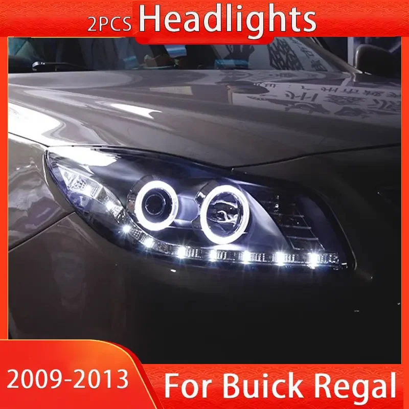 

Автомобильные фары для Buick Opel Regal 2009-2013, светодиодные фары DRL, светодиодный проектор, автомобильные аксессуары