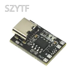 Super Small Ternary lithium Battery Charging Board 1A 3.7V 4.2V Charger Module Type-C Interface With Protection Board