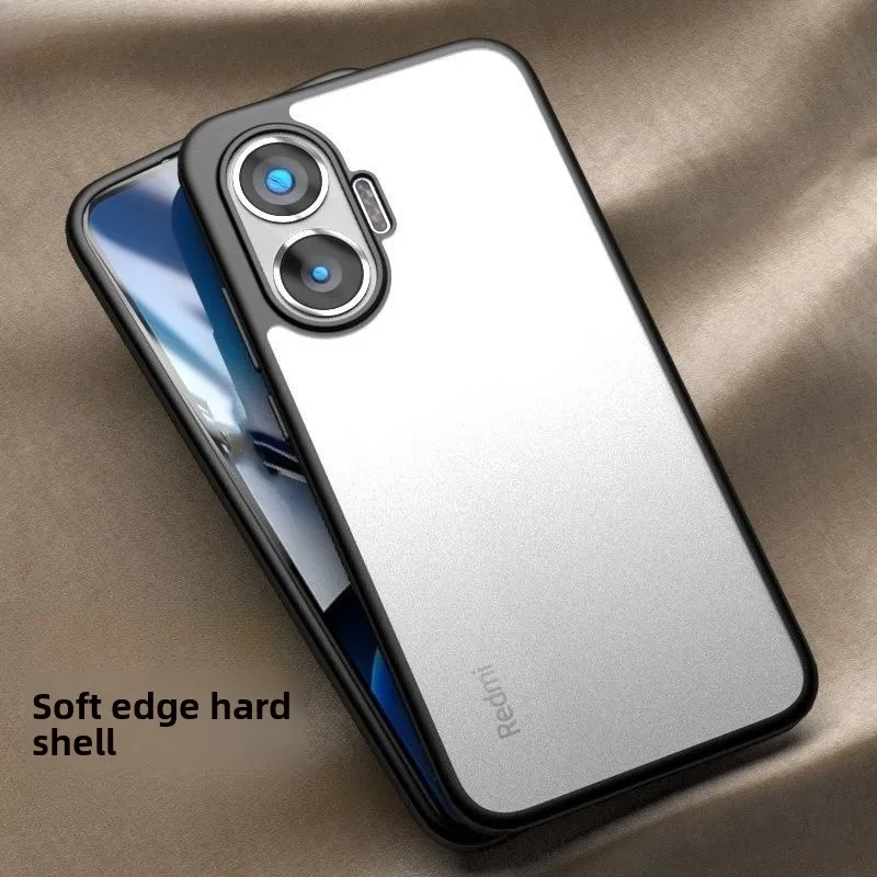 

For POCO F7 X7 Pro Ultra CaseCasekin-friendly Luxury Armor Frosted Transparent Cover Feel For POCO F7 Shockproof Bumper Funda