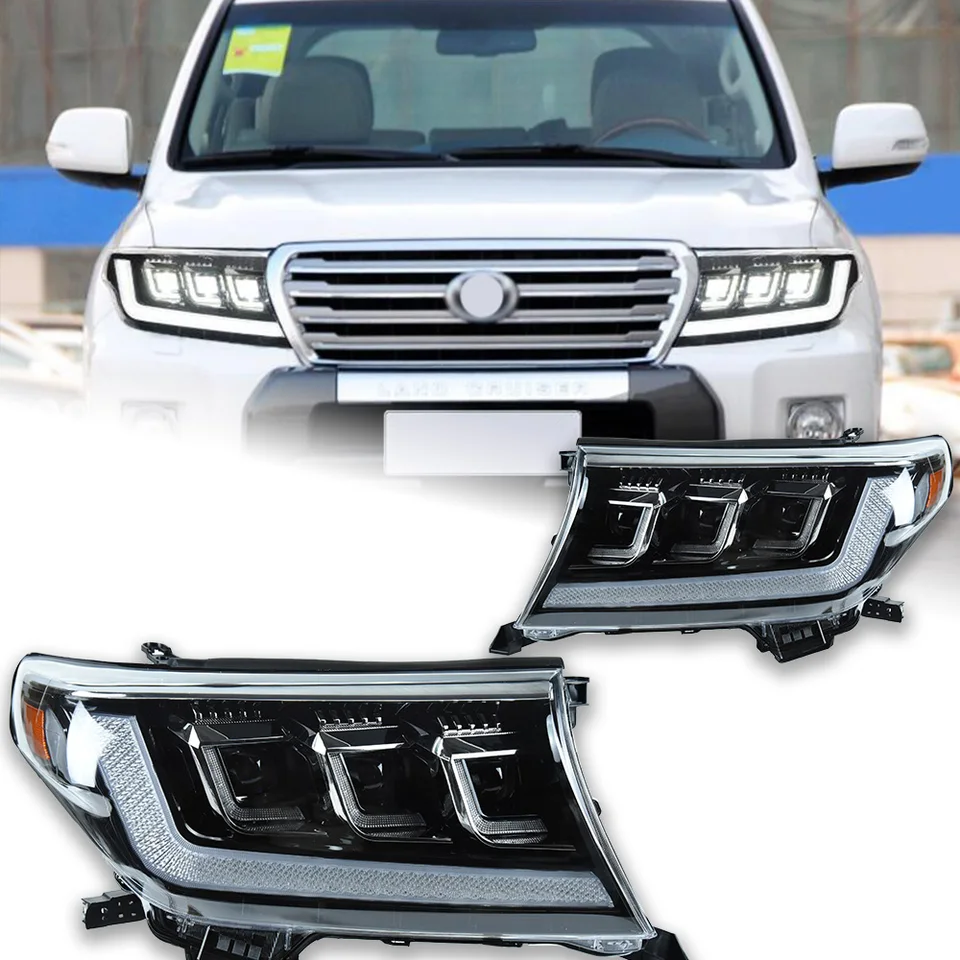 LEDプロジェクターとレンズ付きの車のヘッドライト,トヨタ