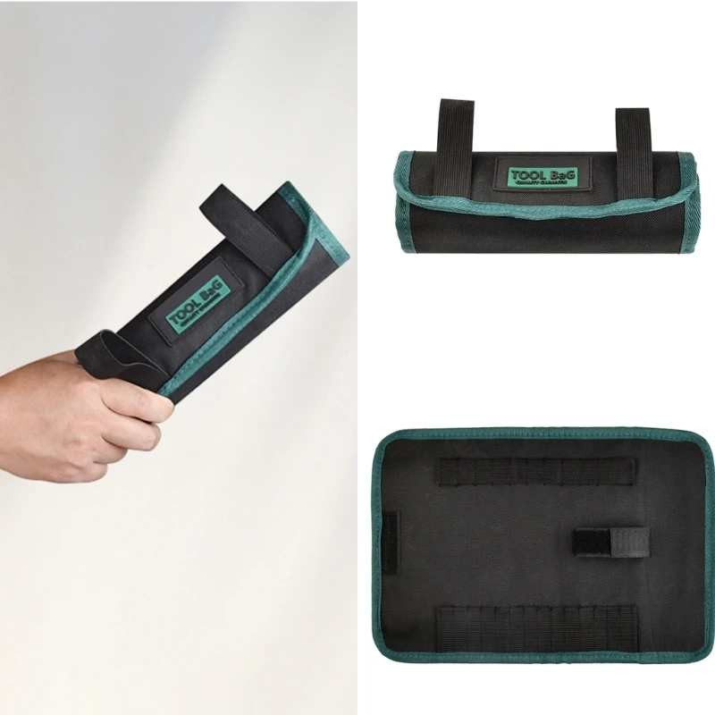  Workbench Essential Tool Organizers Roll Up Bag 20+1 Compartments Rugged Canvas