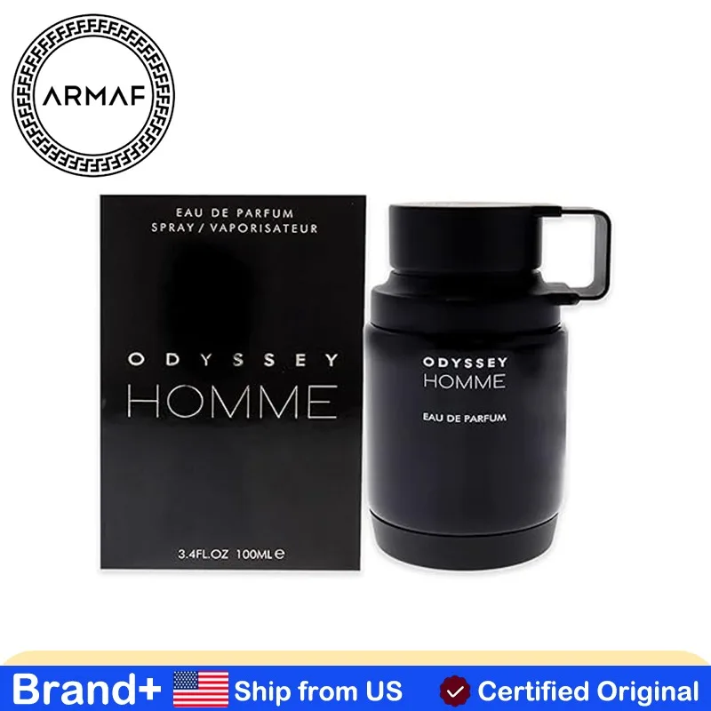 Armaf Odyssey Homme Men Eau De Parfum Spray 100ML Cologne Persistence Arabian Women's Perfume Pheromone Long-lasting Fragrance